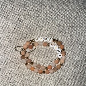 Mama Mini Beaded Bracelet Set